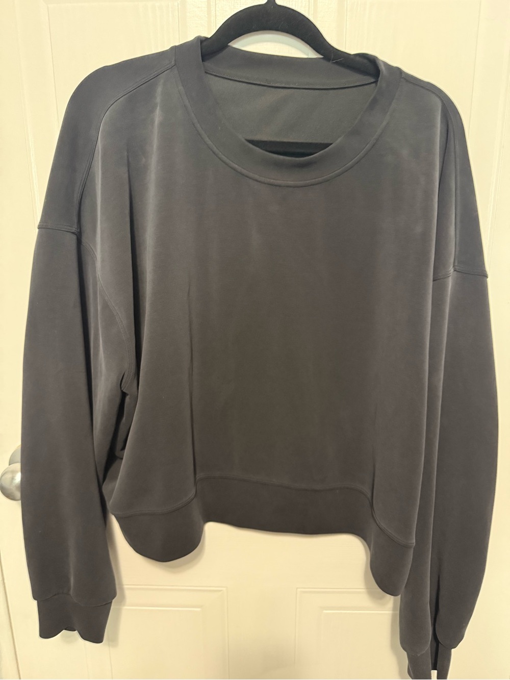 Softstreme Relaxed Crewneck Sweatshirt in Black